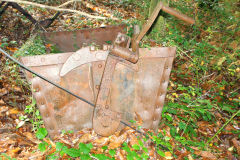 Aerial ropeway bucket No 33, Celynen South Colliery, Abercarn, October 2009
